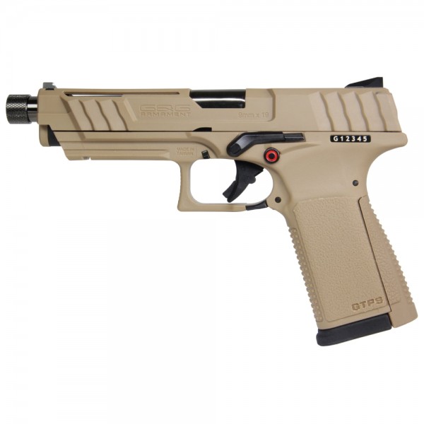 G&G PISTOLA A GAS GTP9 DESERT TAN - immagine 2