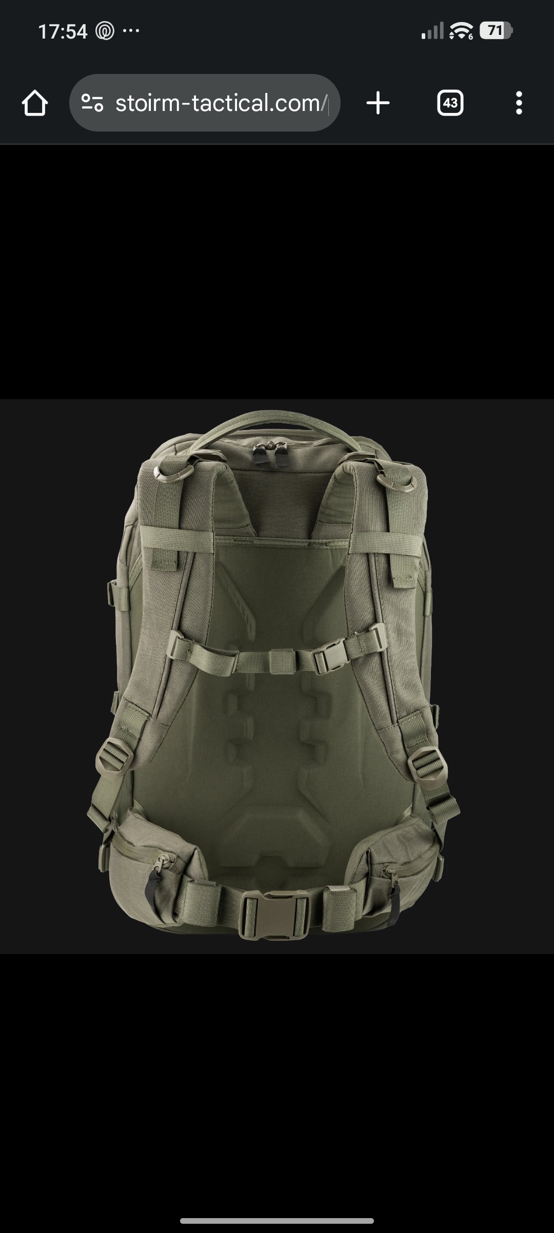 ZAINO 40 LT STOIRM TACTICAL PACK GEN.2 - immagine 2