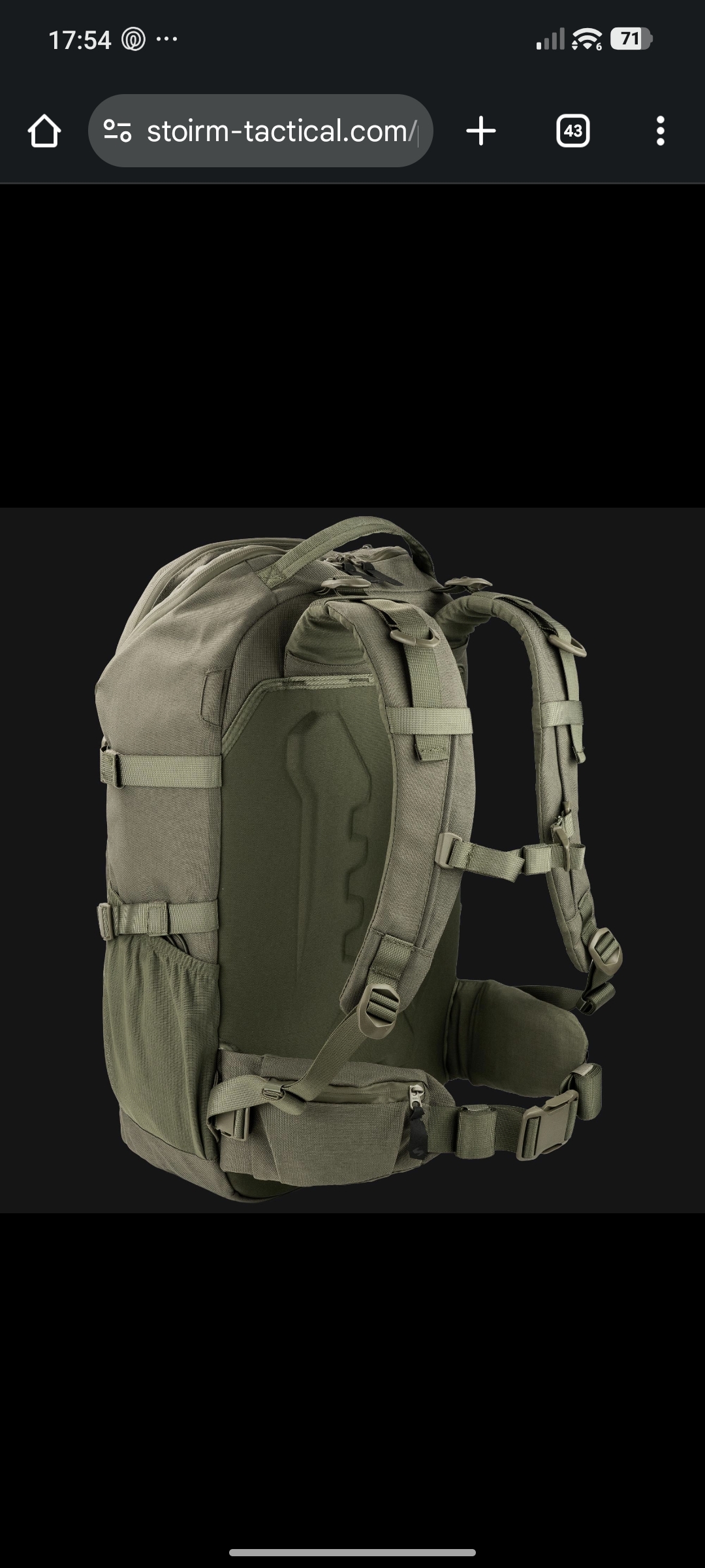 ZAINO 40 LT STOIRM TACTICAL PACK GEN.2 - immagine 3