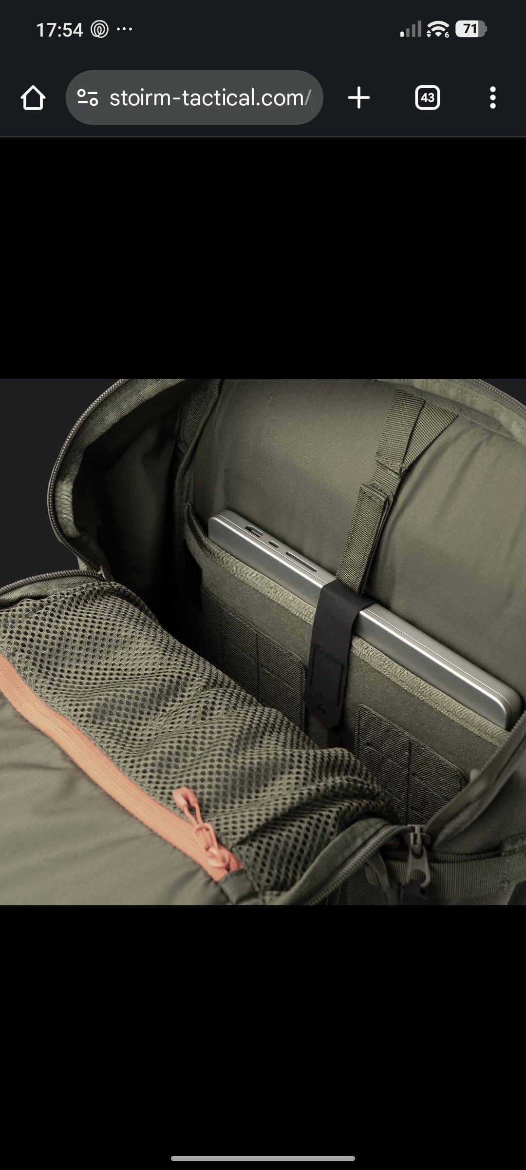 ZAINO 40 LT STOIRM TACTICAL PACK GEN.2 - immagine 4