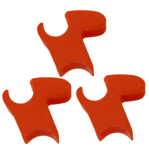 SET TRE PEZZI DI DELAYERS IN TECNOPOLIMERO CARICATO STUDIATI ESPRESSAMENTE PER RAFFICHE VELOCI